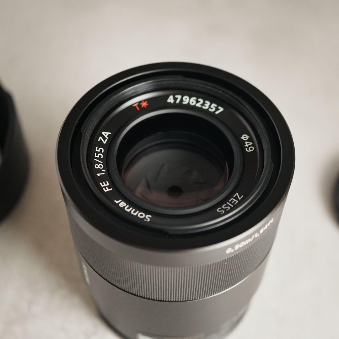 SONY Sonnar T* FE 55mm F1.8 ZA ★美品