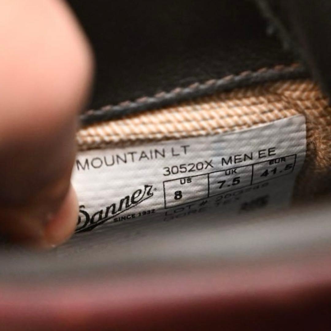 定価74800円　ダナー　マウンテンライト　8 27cm danner 中敷付