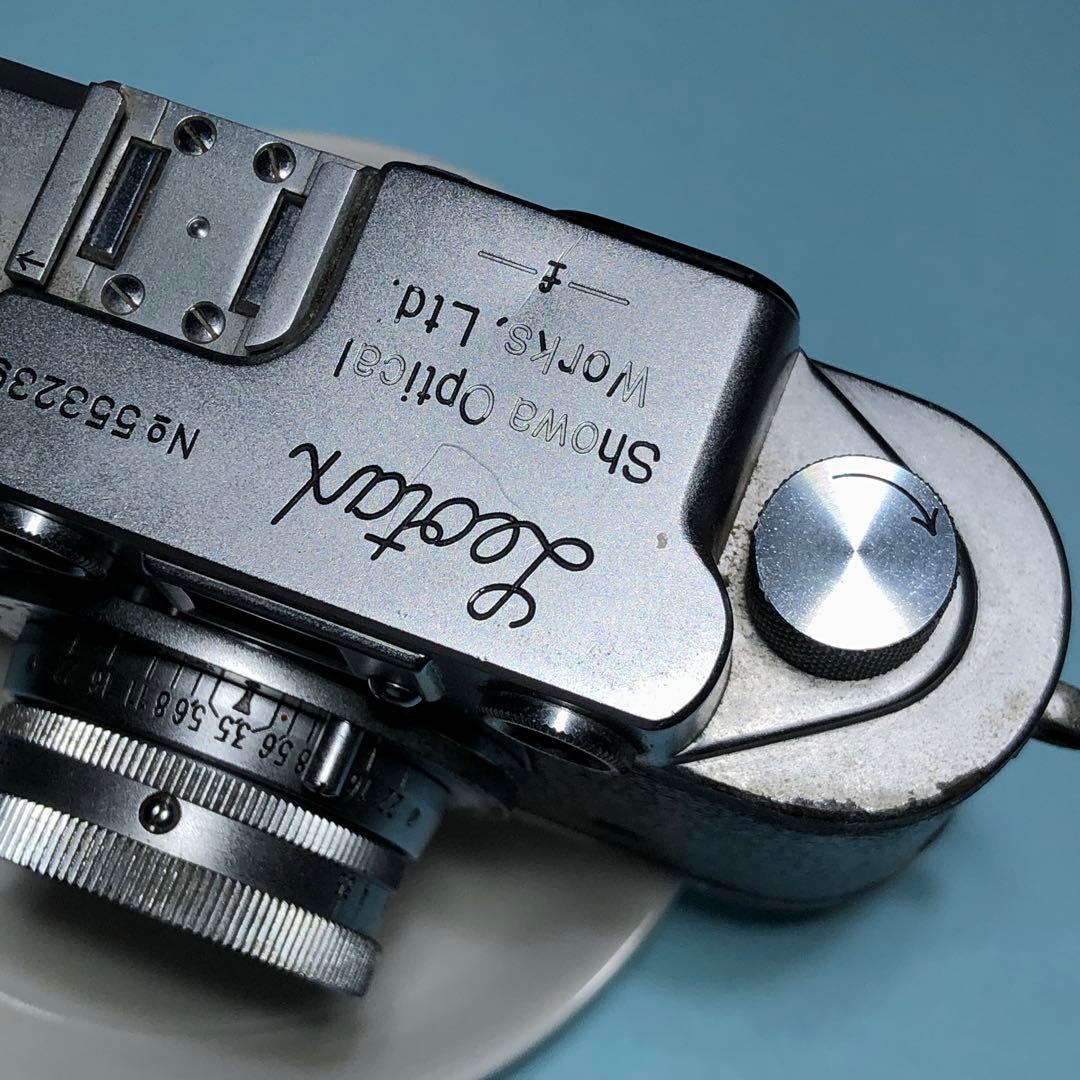 フィルムカメラ leotax konishiroku hexar 50mm f3.5