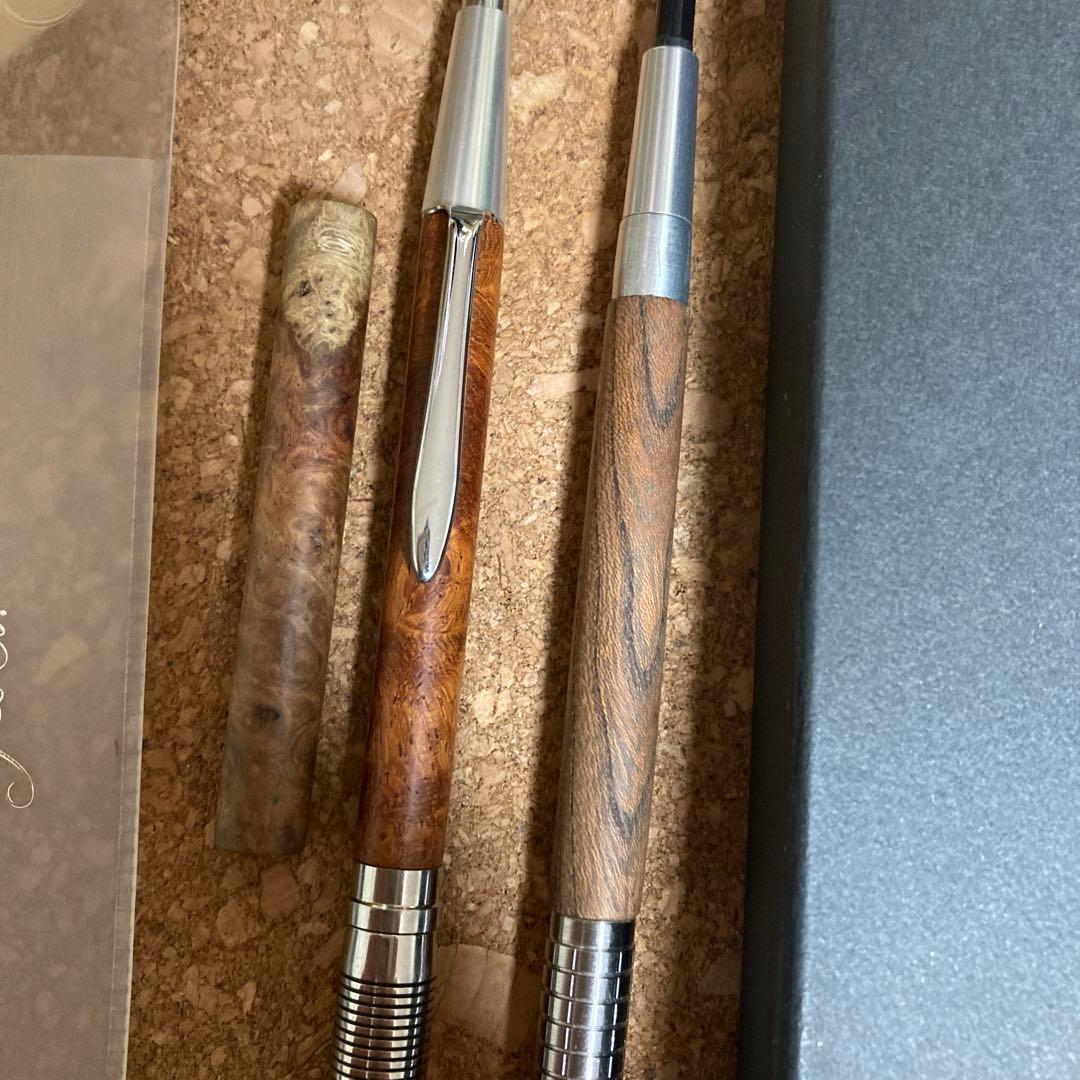 スティーフ　木軸　pg5 カスタム　格安　steef & co 花梨　野原工芸