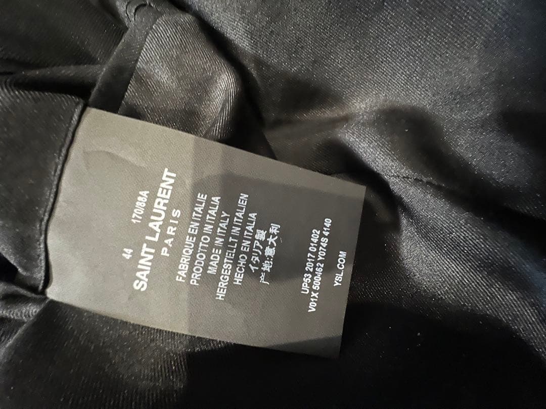 44 美品　SAINT LAURENT サンローラン ジャケット　スーツ