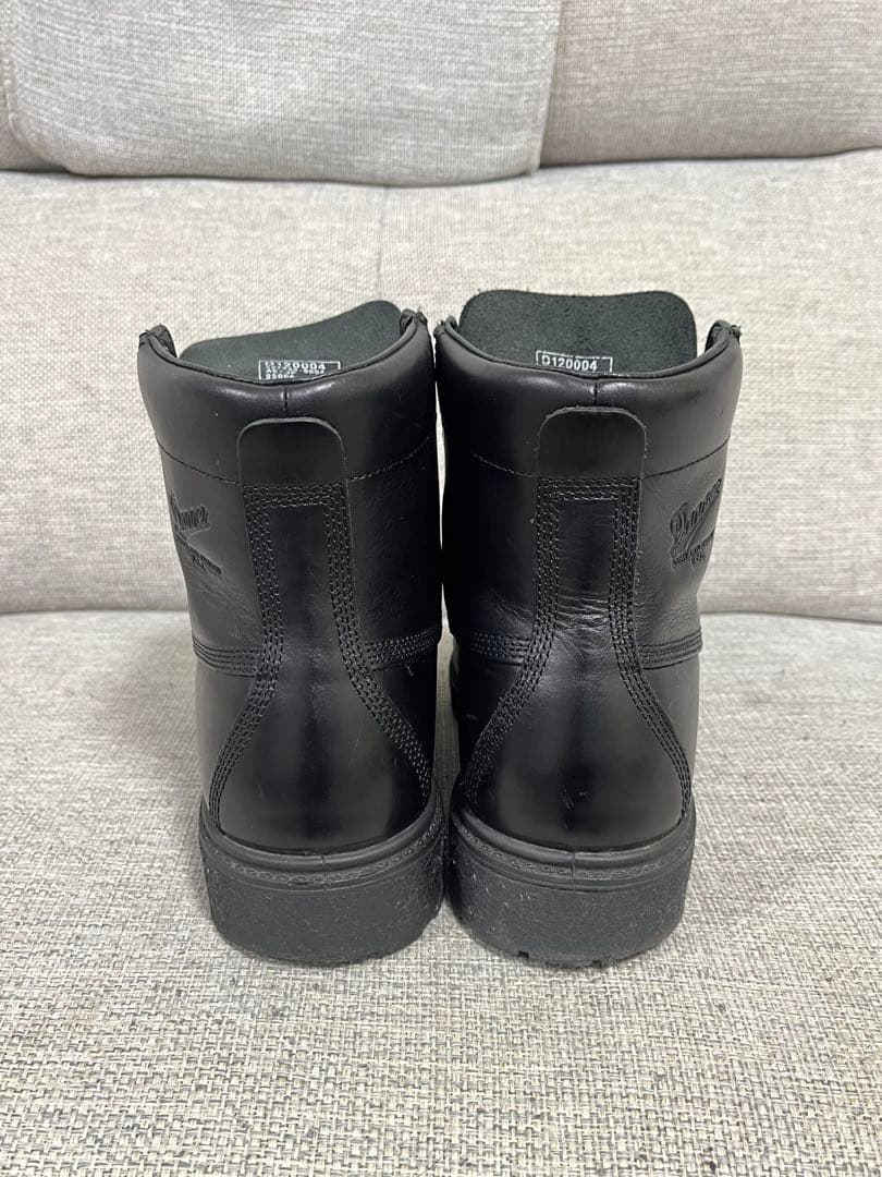 最終値下げ。DannerダナーD12004レザー ブーツ黒　25.5㎝　美品