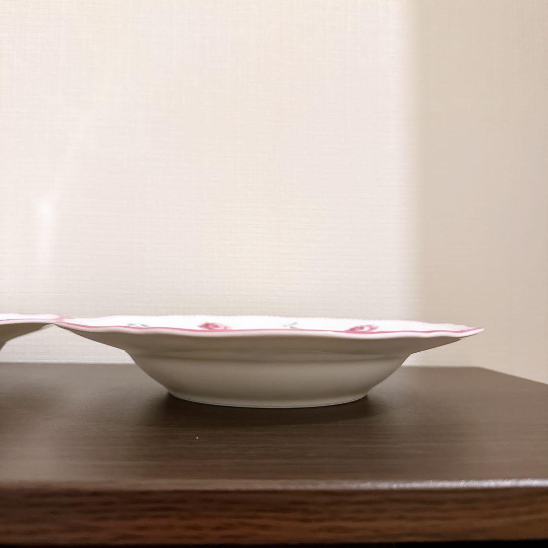 【せいこ】リチャードジノリ アンティーク アンティックローズ　深皿　２枚