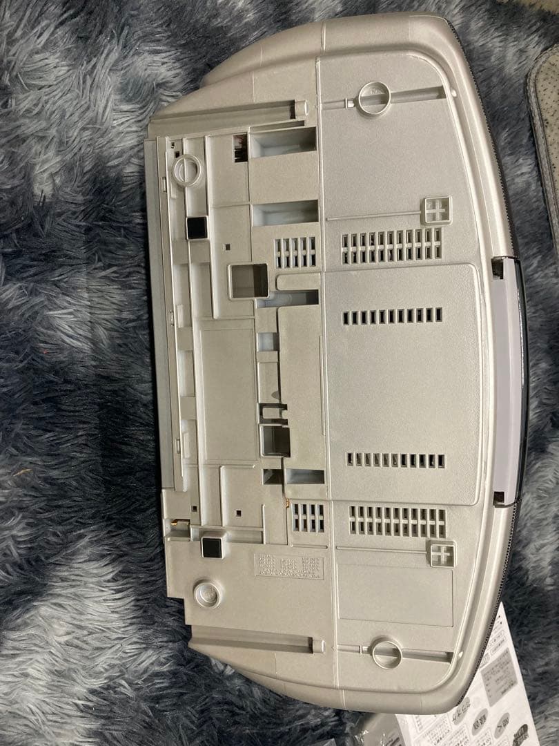 パナソニックCDラジオカセットシルバーRX-DT36-S