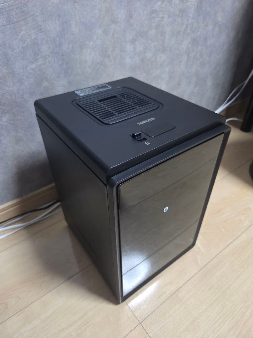 【しーた】[山善] 加湿器 加熱式 スチーム式 上部給水 キューブ型