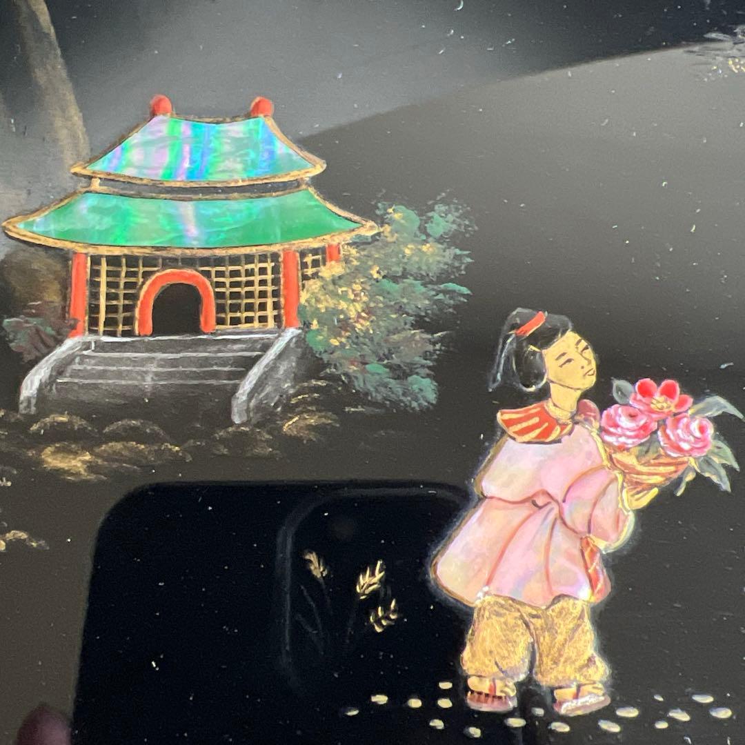 ジャガールクルト　アトモス　蒔絵最高級　時計　高さ27.5㎝幅22.5㎝チエウ