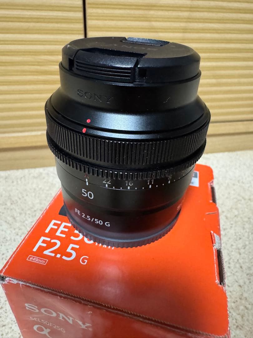 SONY FE 50mm F2.5 G 単焦点レンズ