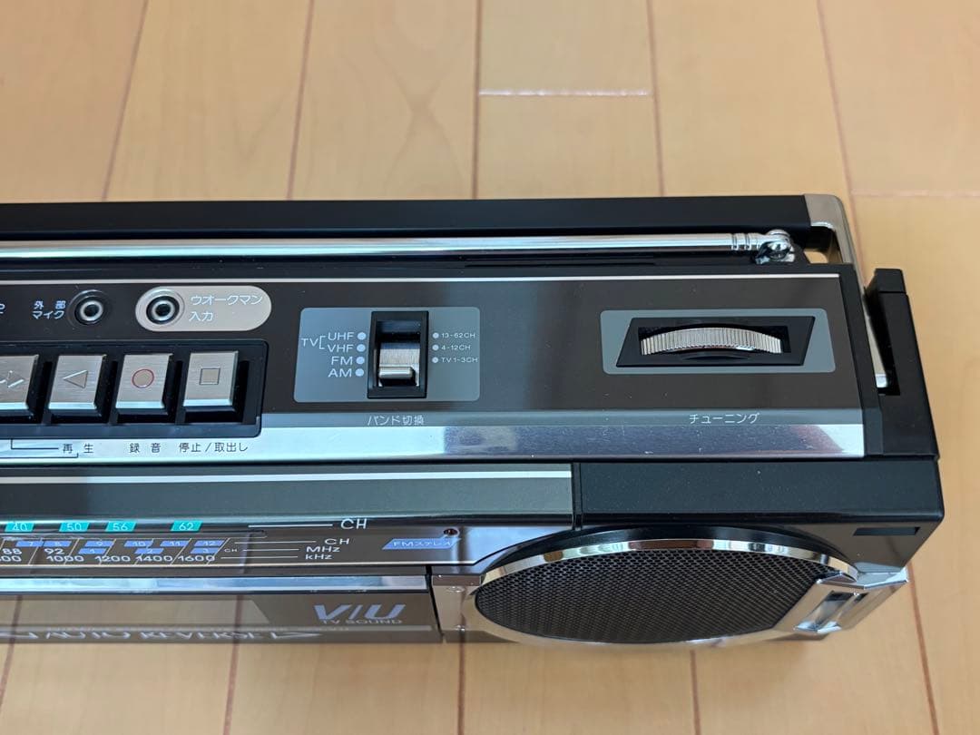 SONY CFSーV11 カセットレコーダー「ラジカセ」(動作品)【美品】