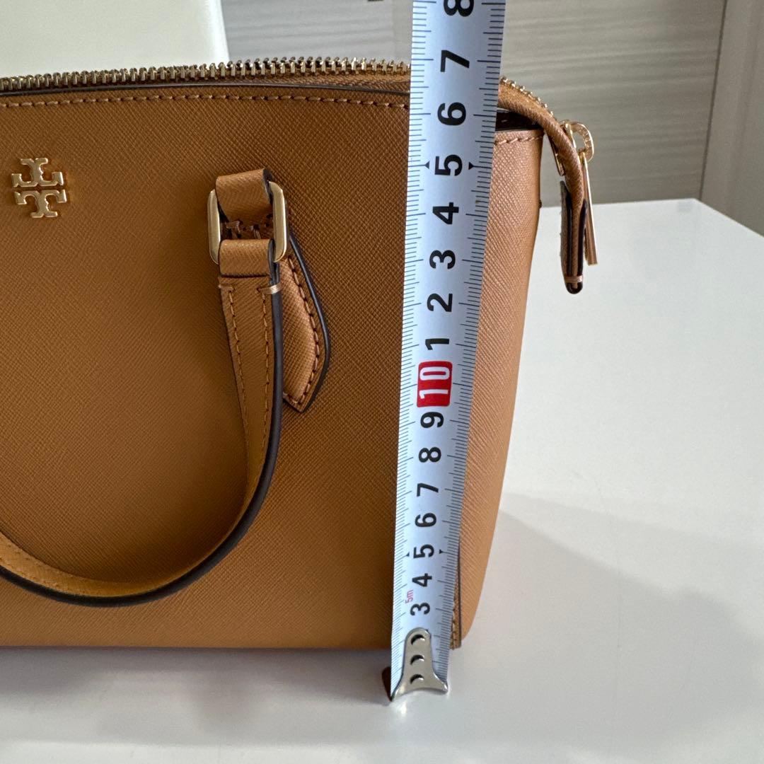 美品　サフィアーノ　ベージュ　ゴールド　ミニバッグ　ショルダーバッグとしても