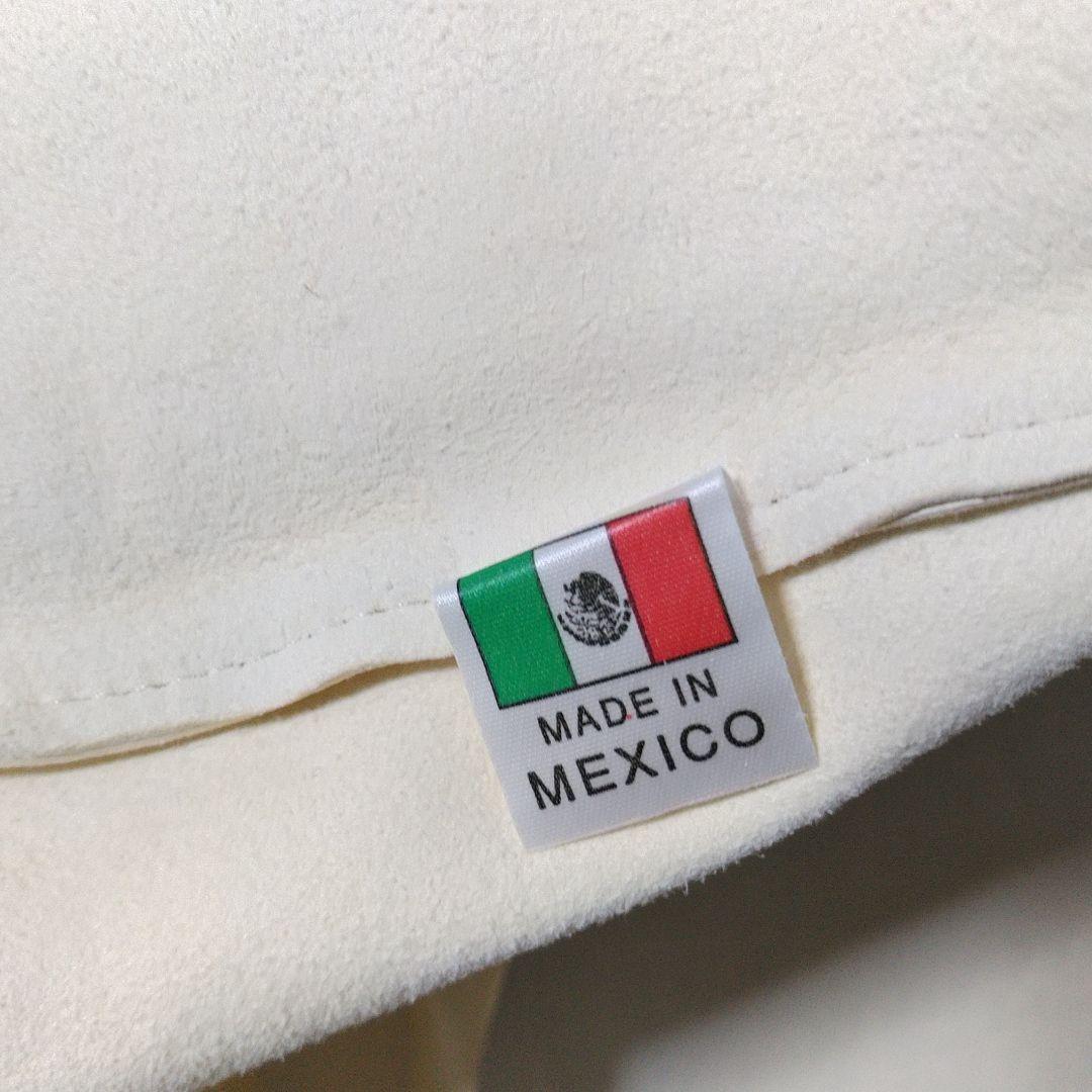 メ*ト様 ネイティブ 本革 ディアスキン ショルダーバッグ メキシコ製 デッドス