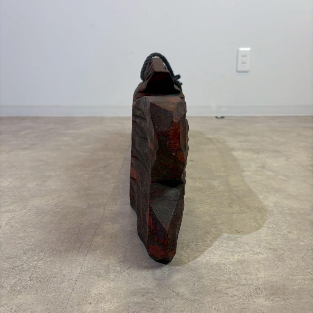 魚鼓　魚板　仏具　木製　仏教法具　骨董打楽器　特大