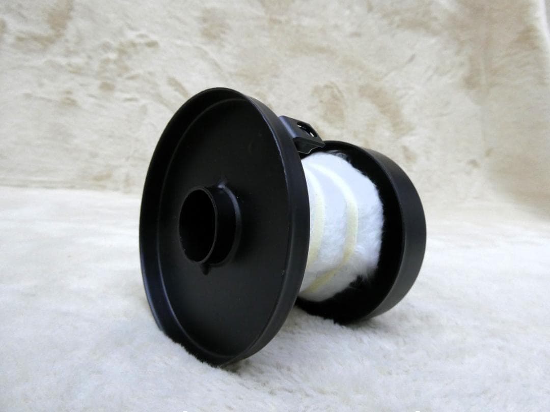 ブラック　メガホン　インナーサイレンサー付５０．８/ラッパ 爆音 スチール