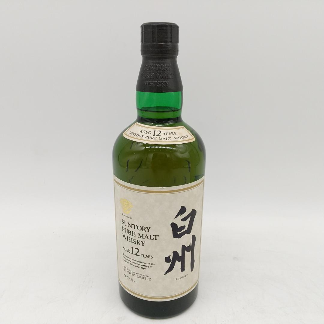 2856番 希少品 白州 12年 ピュアモルトウイスキー 750ml
