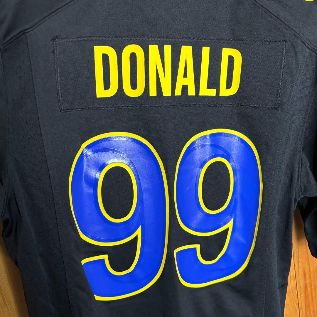 NFL アーロン ドナルド ラムズ スーパーボウル Nike ゲームシャツ