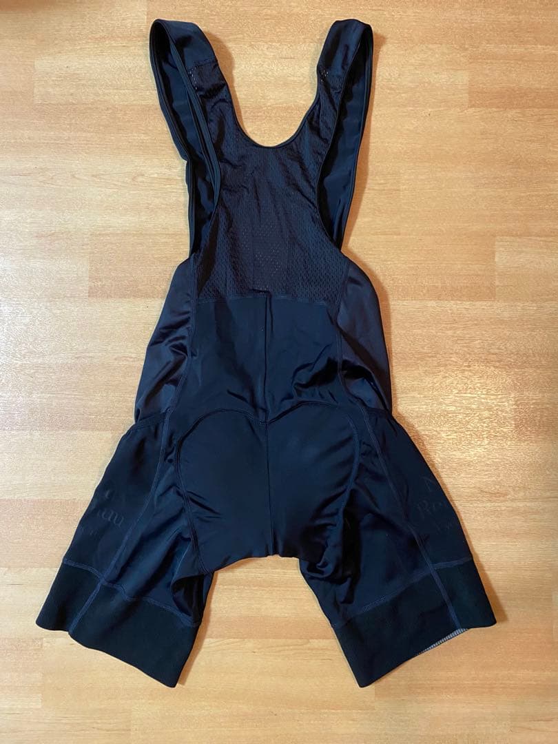 乗る練習 カーゴ　ビブショーツ Sサイズ 黒