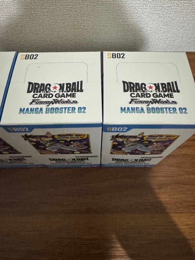 ドラゴンボール・フュージョンワールド MANGA BOOSTER02！×4BOX