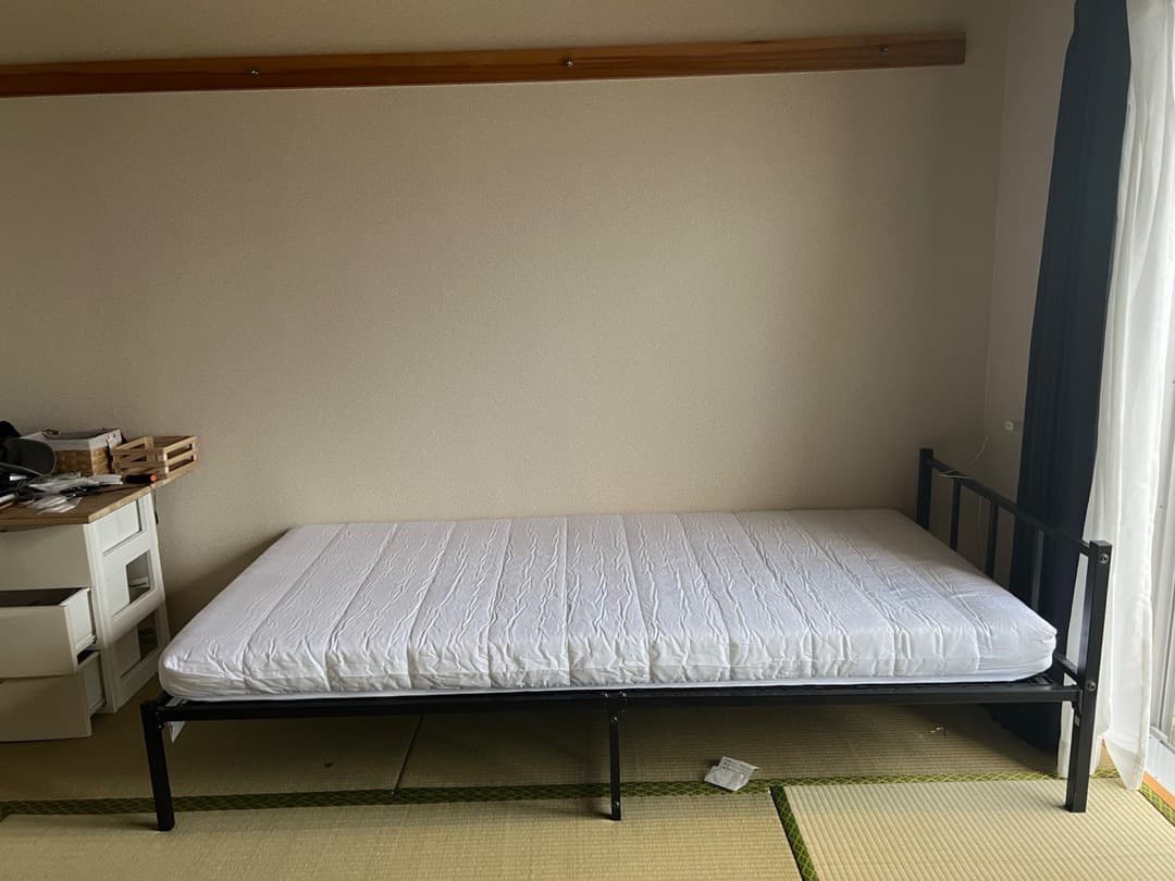 シングルマットレス+ベッド/ベッドフレーム/寝具/新品ベッド/マットレス