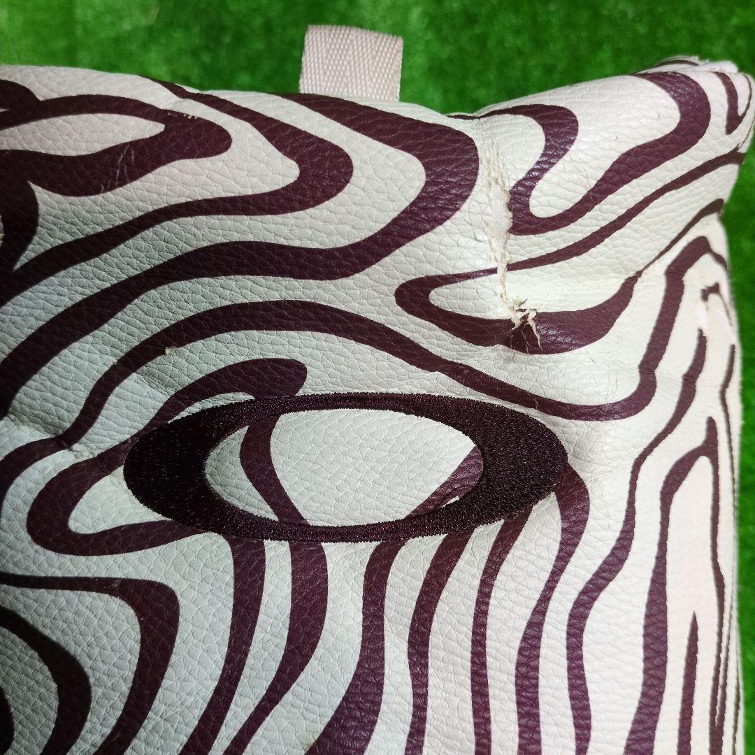 ゼブラ柄 ゴルフキャディバッグ OAKLEY