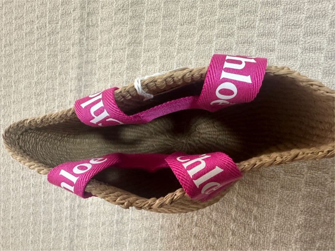 CHLOE クロエキッズ かごバッグ ピンク