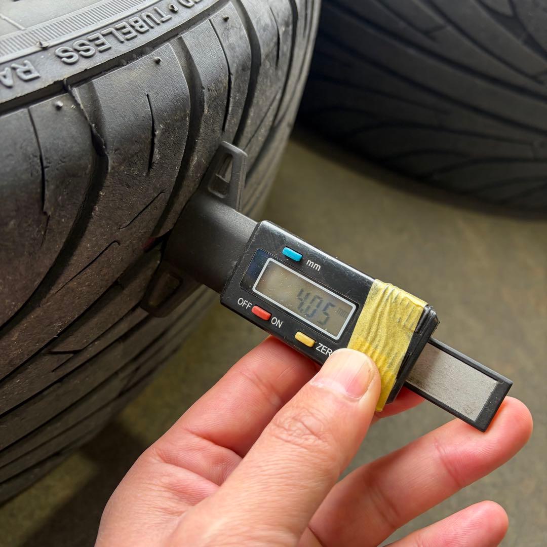 【美品】30プリウス ツーリングホイール 4本セット タイヤ溝あり