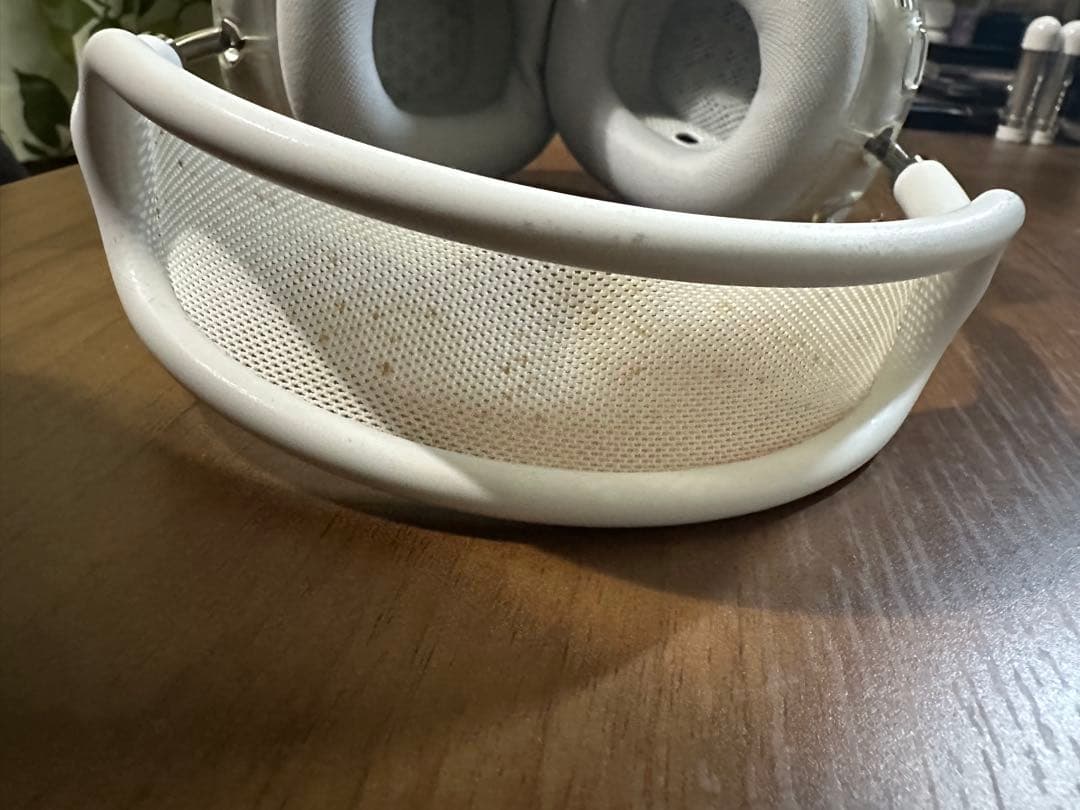 【正規品】AirPods Max ヘッドホン　シルバー　カバー付き