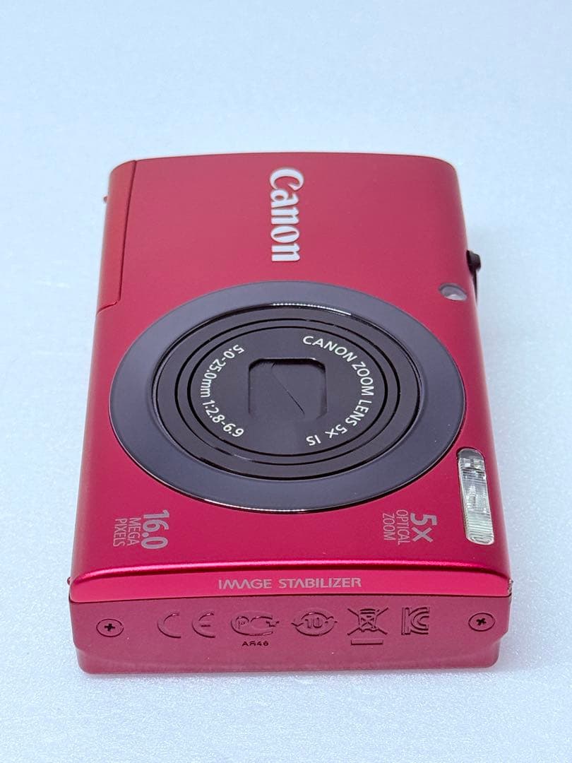 Canon PowerShot A3400 IS レッド 動作＆タッチ良好