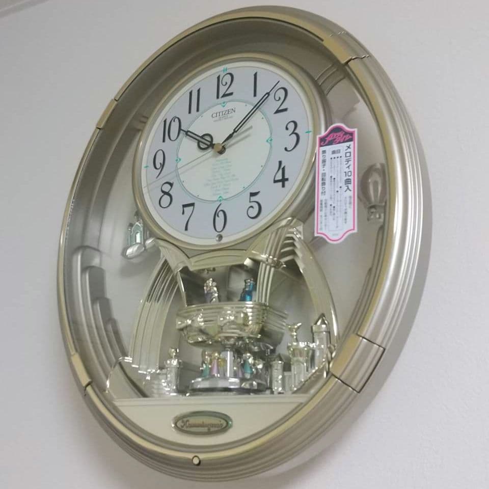【箱入り美品！】シチズン メロディ掛け時計 ハミングロード736