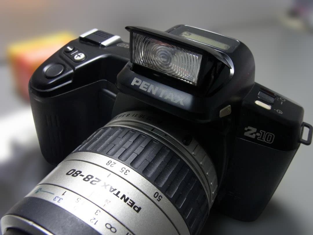105ペンタックス Z-10 レンズ使用説明書電池　35ミリフイルム送料込み