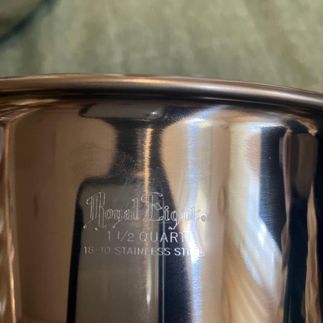  Eight 調理用ボウル 3個セット　ロイヤルエイト　未使用保管品