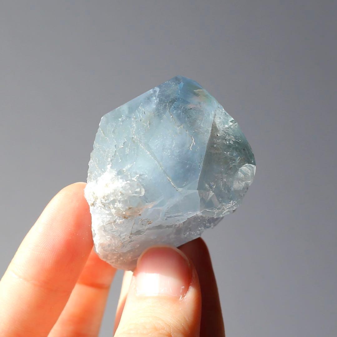 ミニ セレスタイト クラスター天青石 天使の石 鉱物 天然石 安眠 癒し