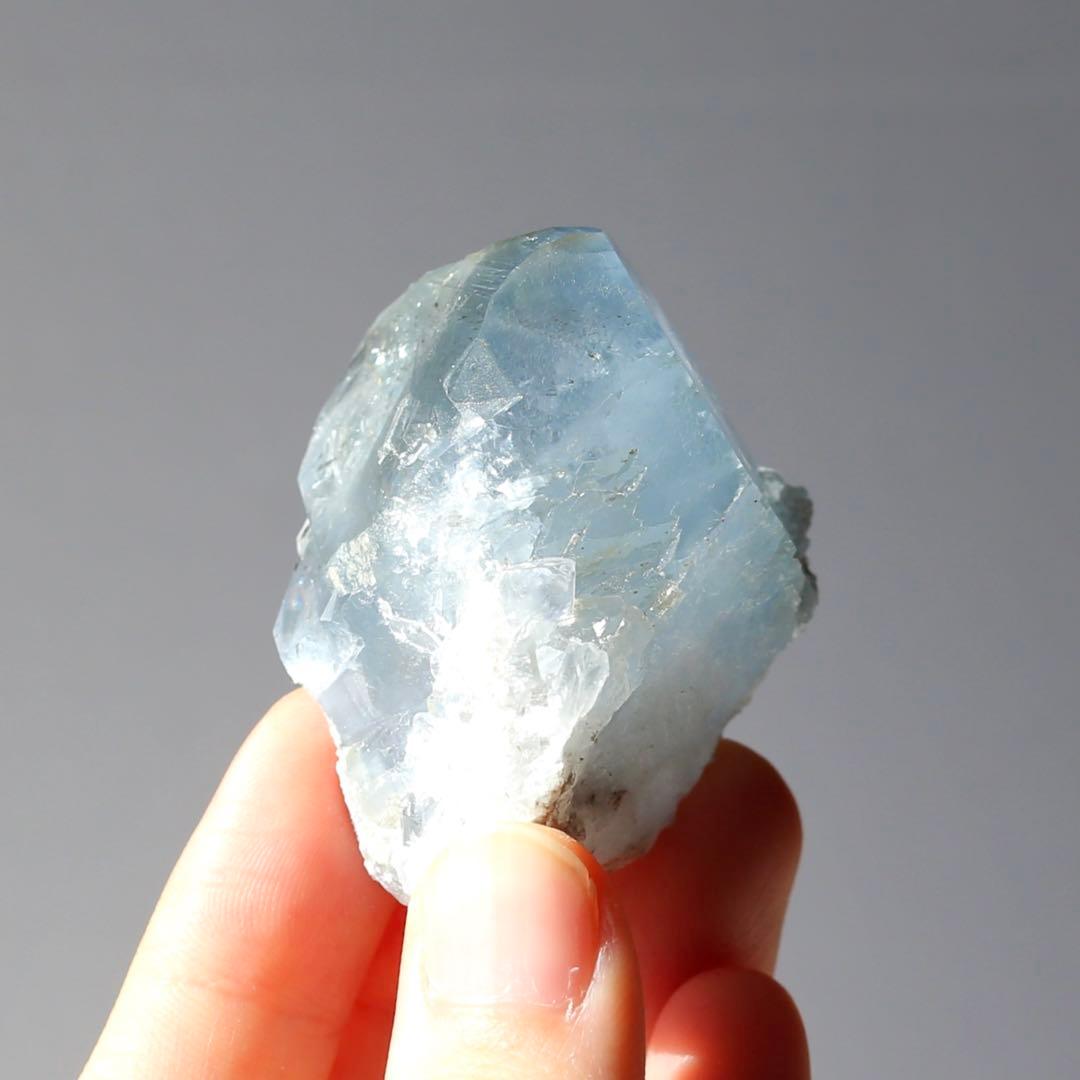 ミニ セレスタイト クラスター天青石 天使の石 鉱物 天然石 安眠 癒し