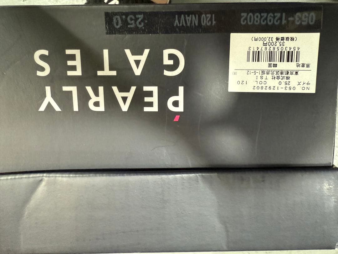 半額‼︎PEARLY GATES ゴルフシューズ ネイビー