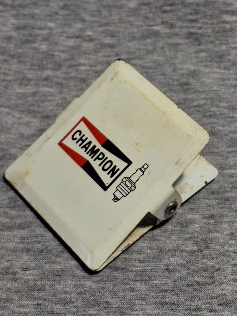 レア 50's～ チャンピオンプラグ ヴィンテージ クリップ マグネット 当時物