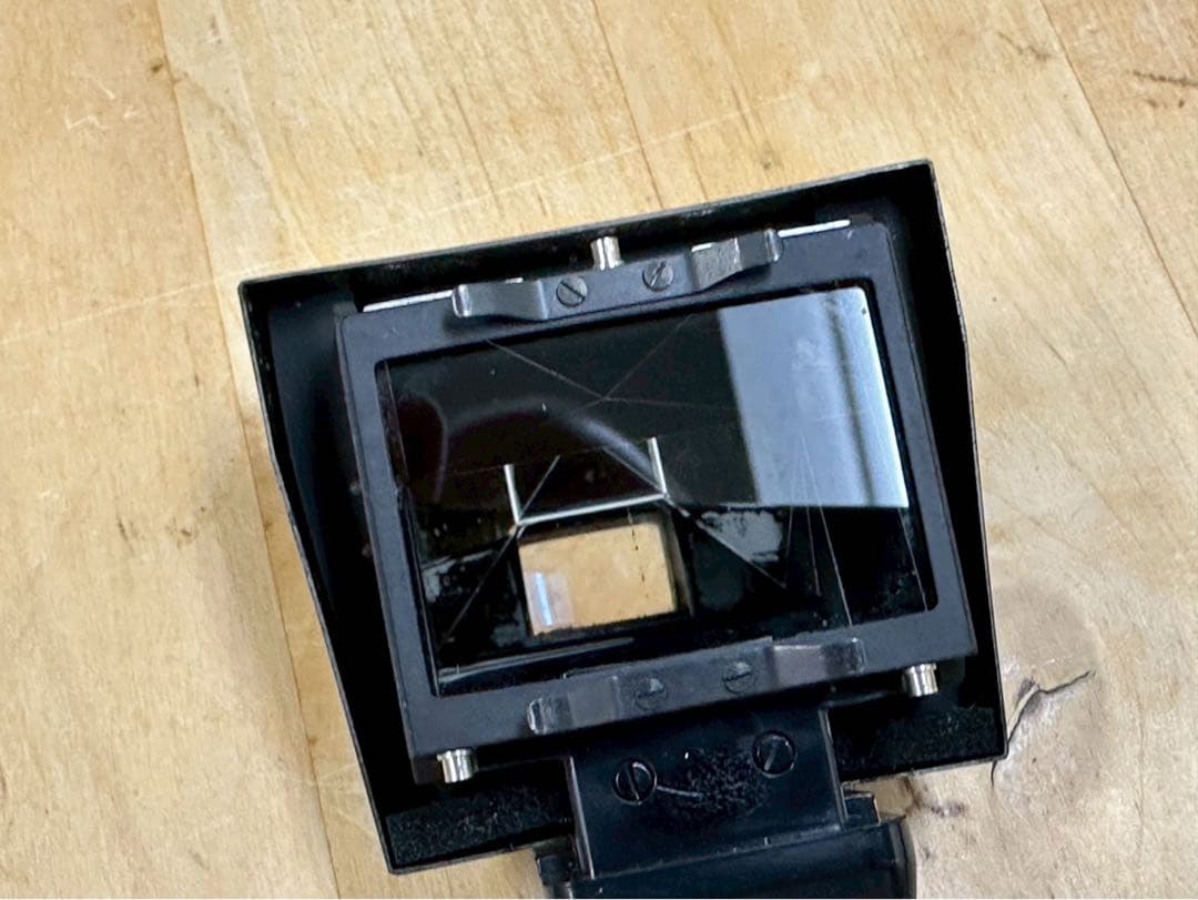 『次回発送1/5〜』12 Nikon Fアイレベルファィンダ- 黒　部品取り