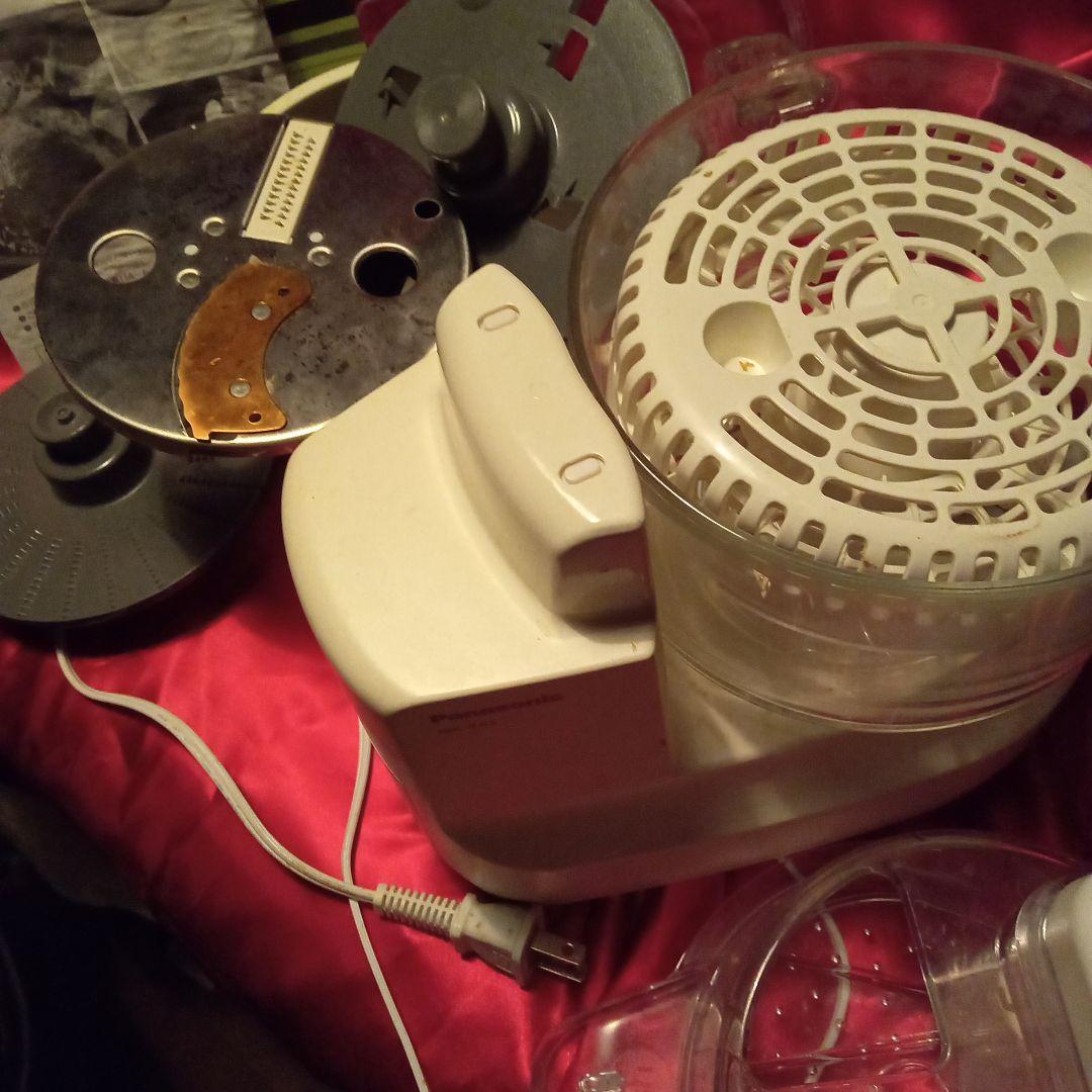 Panasonic MK-K32 フードプロセッサー 取扱説明書付き