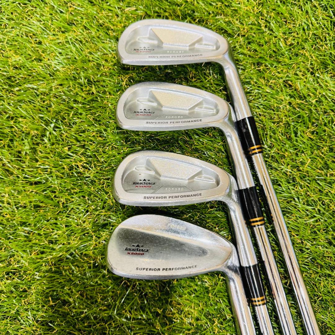 【男性用】TOURSTAGE X5000 アイアンセット 9本