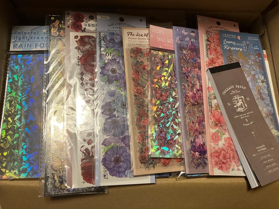 15日迄100サイズ パンパン 海外人物ステッカー まとめ売り 巻マステ 断捨離