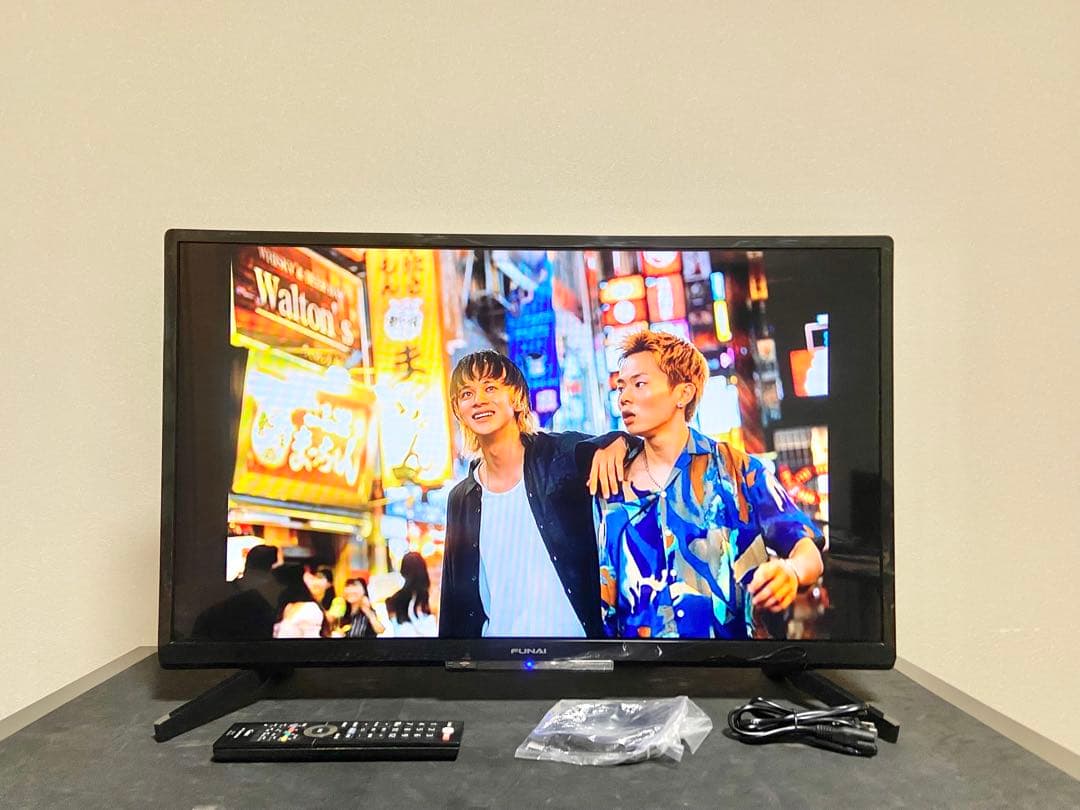 【今だけ優待価格】FUNAI｜32V型HD・外付HDD録画｜HDMI3(ARC)