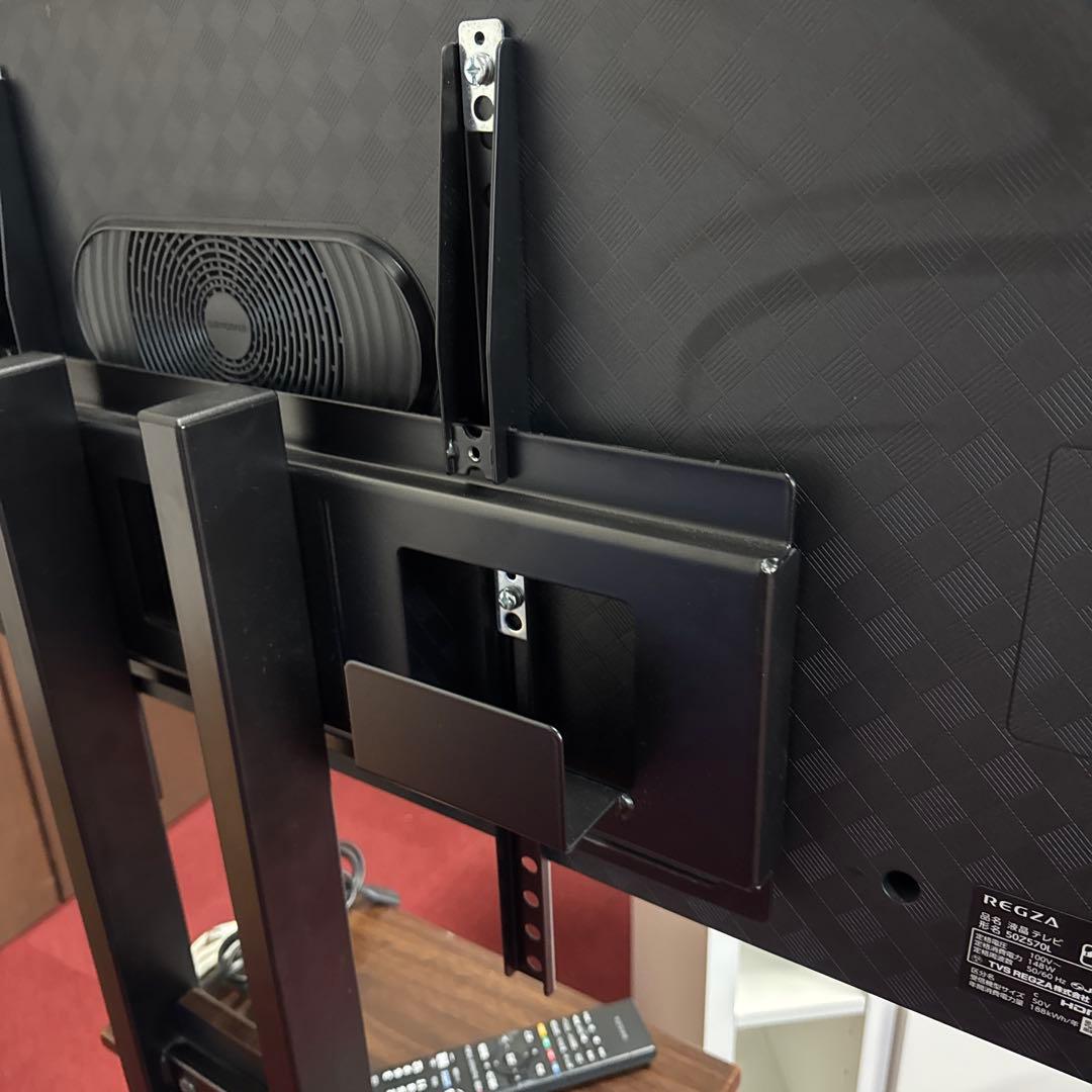 東京23区送料無料　超美品レグザ５０インチ　スタンド付きスマートテレビ