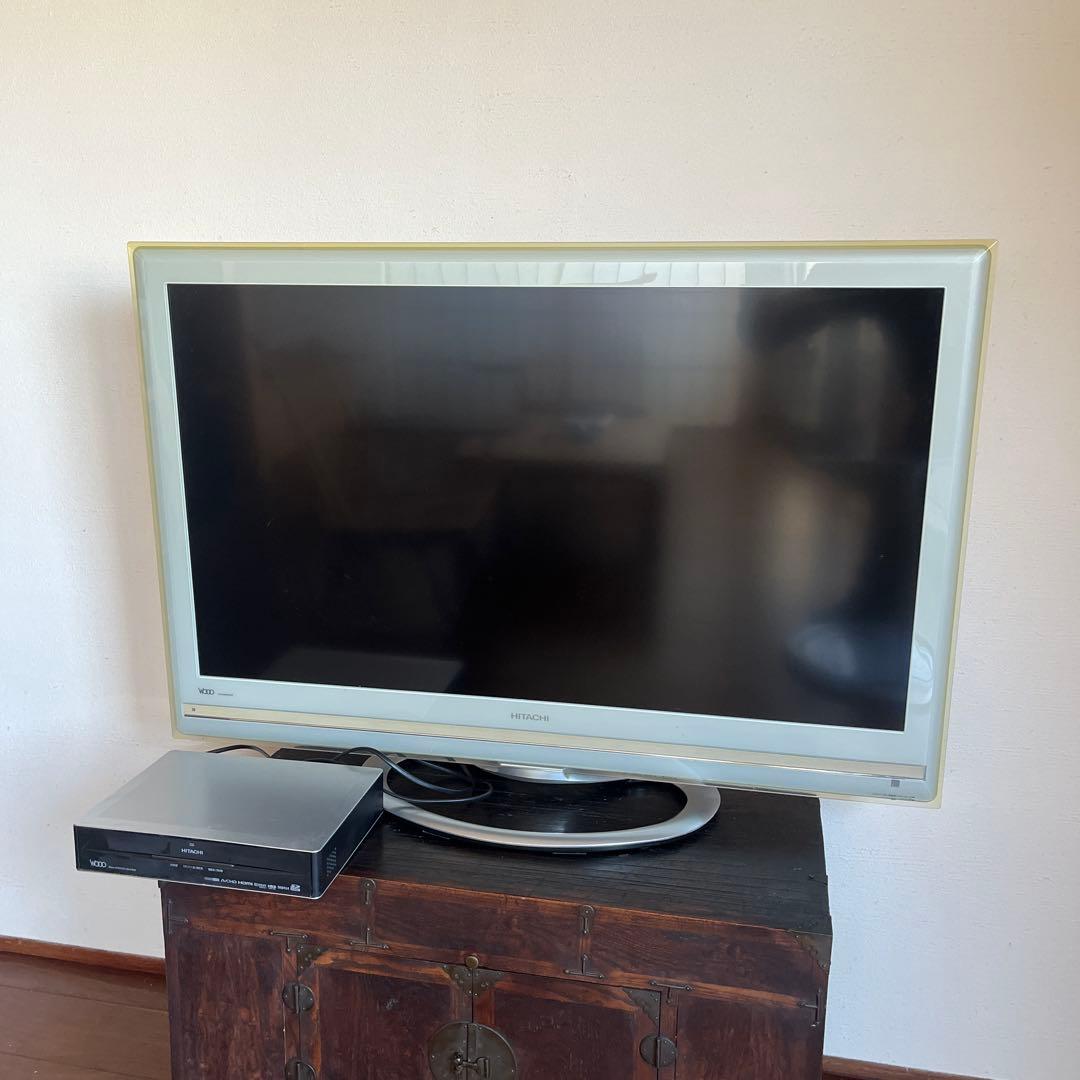 Hi様、専用。日立TV UT42 HDD２５０GB内蔵,スタンド,壁掛けユニット