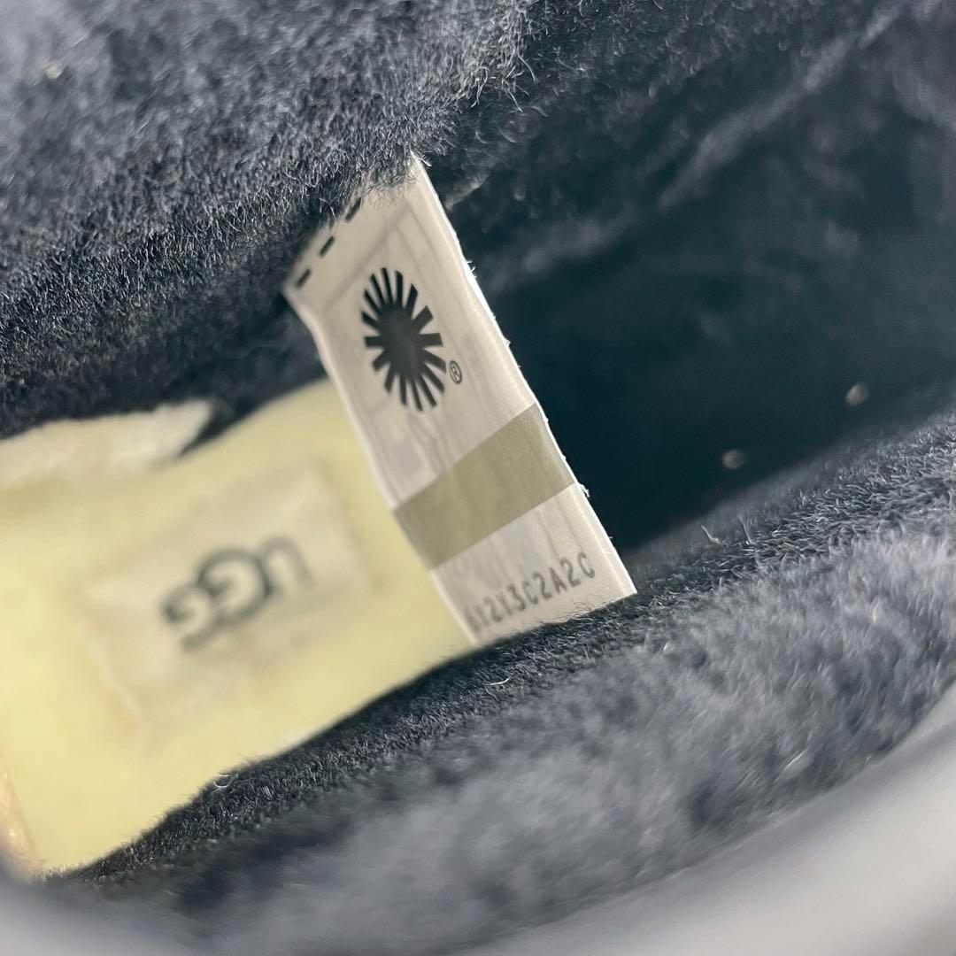 未使用・保管品★アグ　W クラシッククリアミニ　レインブーツ　黒　24cm