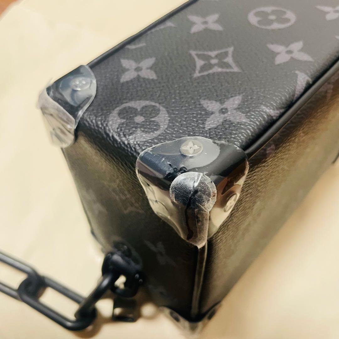 新品 未使用 ルイヴィトン モノグラム エクリプス ミニ ソフトトランク