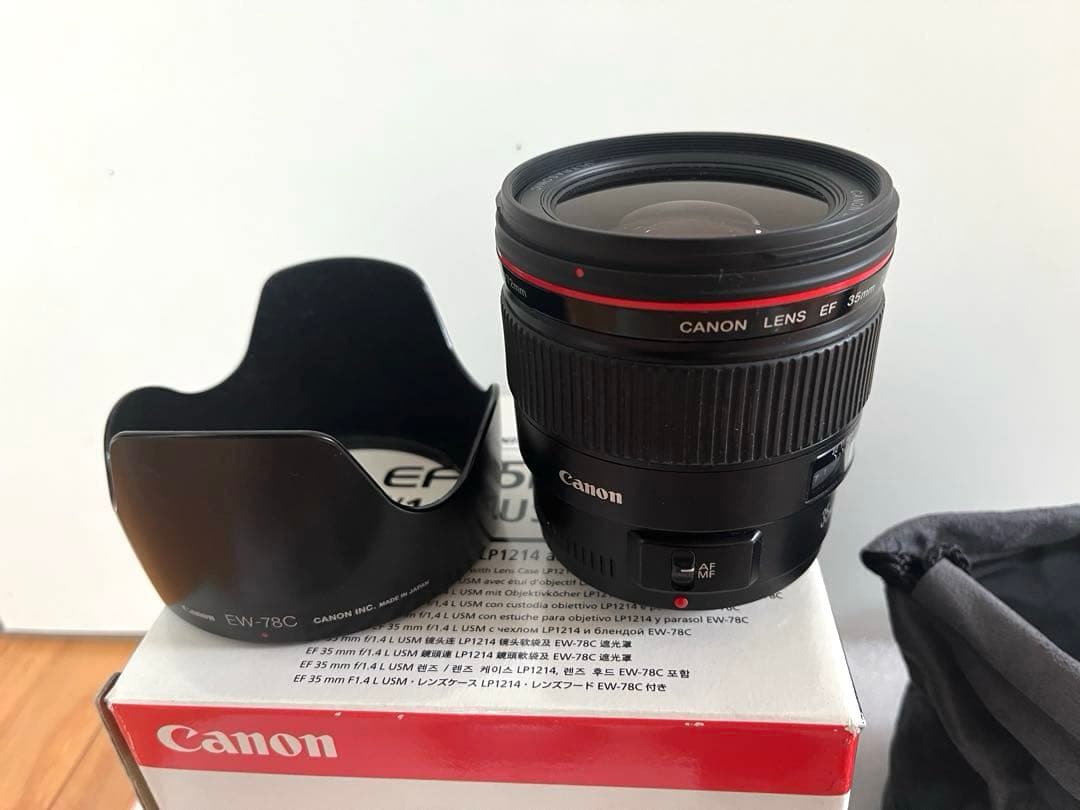 レンズ(単焦点) Canon EF35mm F1.4L USM