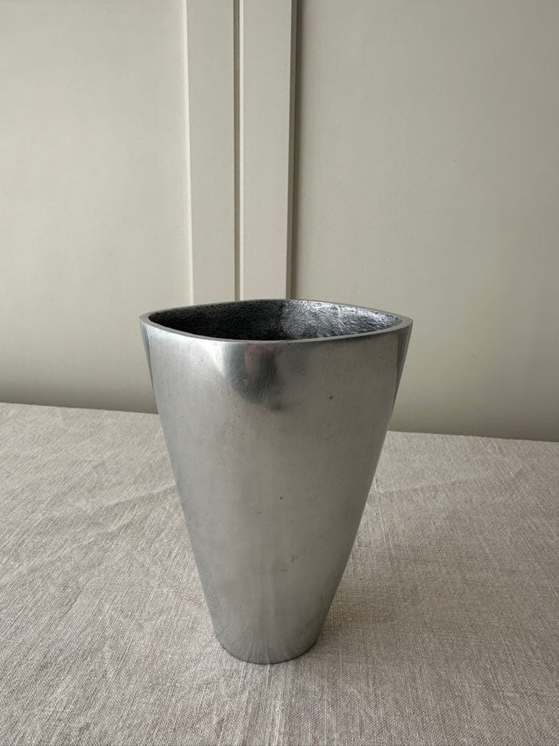 vintage l フラワーベース 錫 エタン ヴィンテージ S