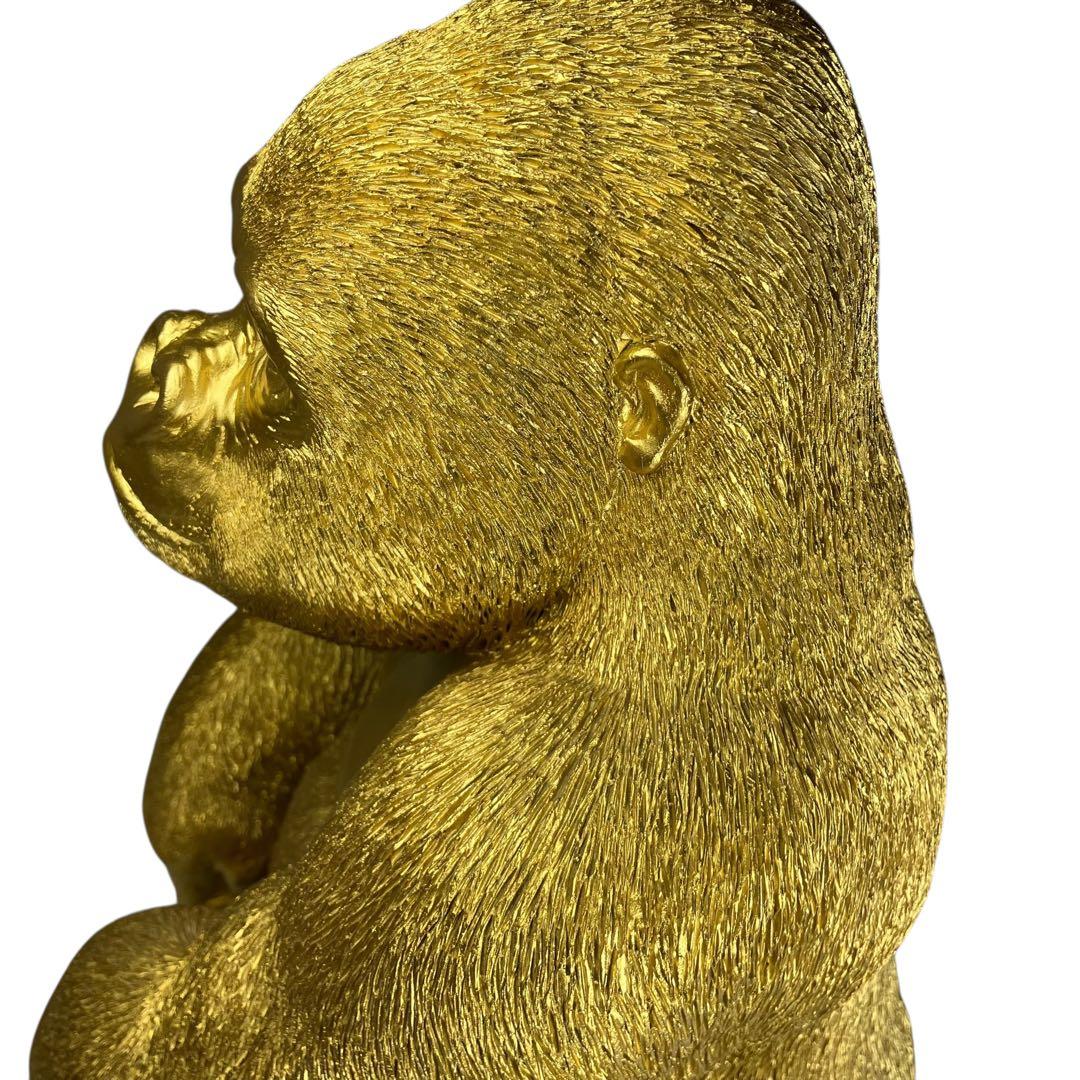 KARE モンキー ゴリラ オブジェ フィギュア ゴールド アート置物 入手困難