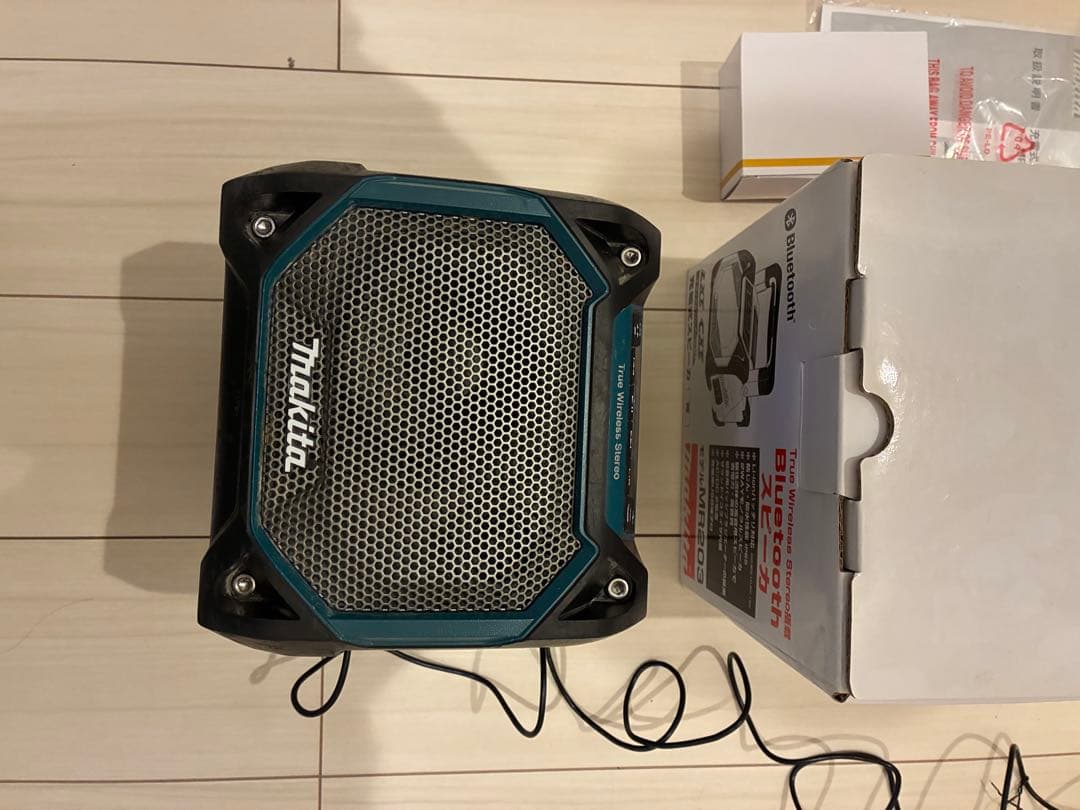 マキタ Bluetooth スピーカー　MR203 青　中古品