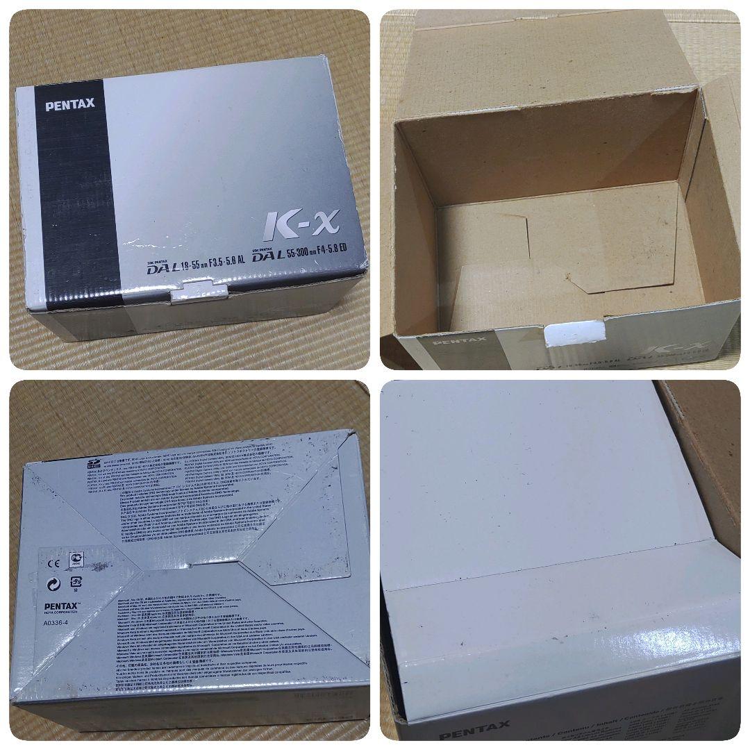 ペンタックス PENTAX K-x ホワイト デジタル一眼レフカメラ