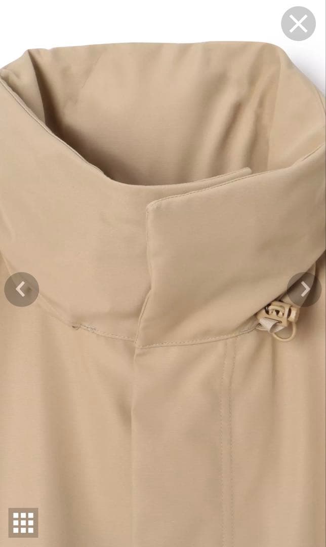 k*.様 Hyke ベージュ フード付きロングコート サイズ3 (新品・未開封)