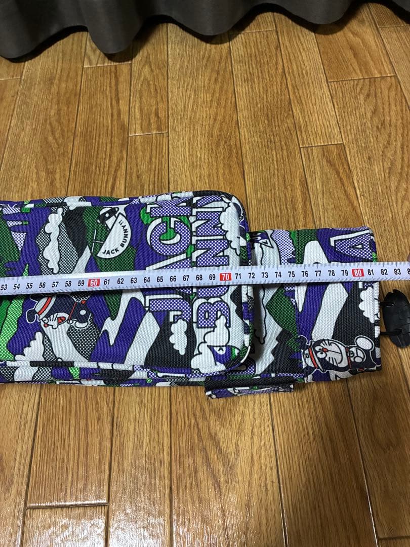 迷彩柄 ジャックバニー ドラえもん セルフスタンド バッグ