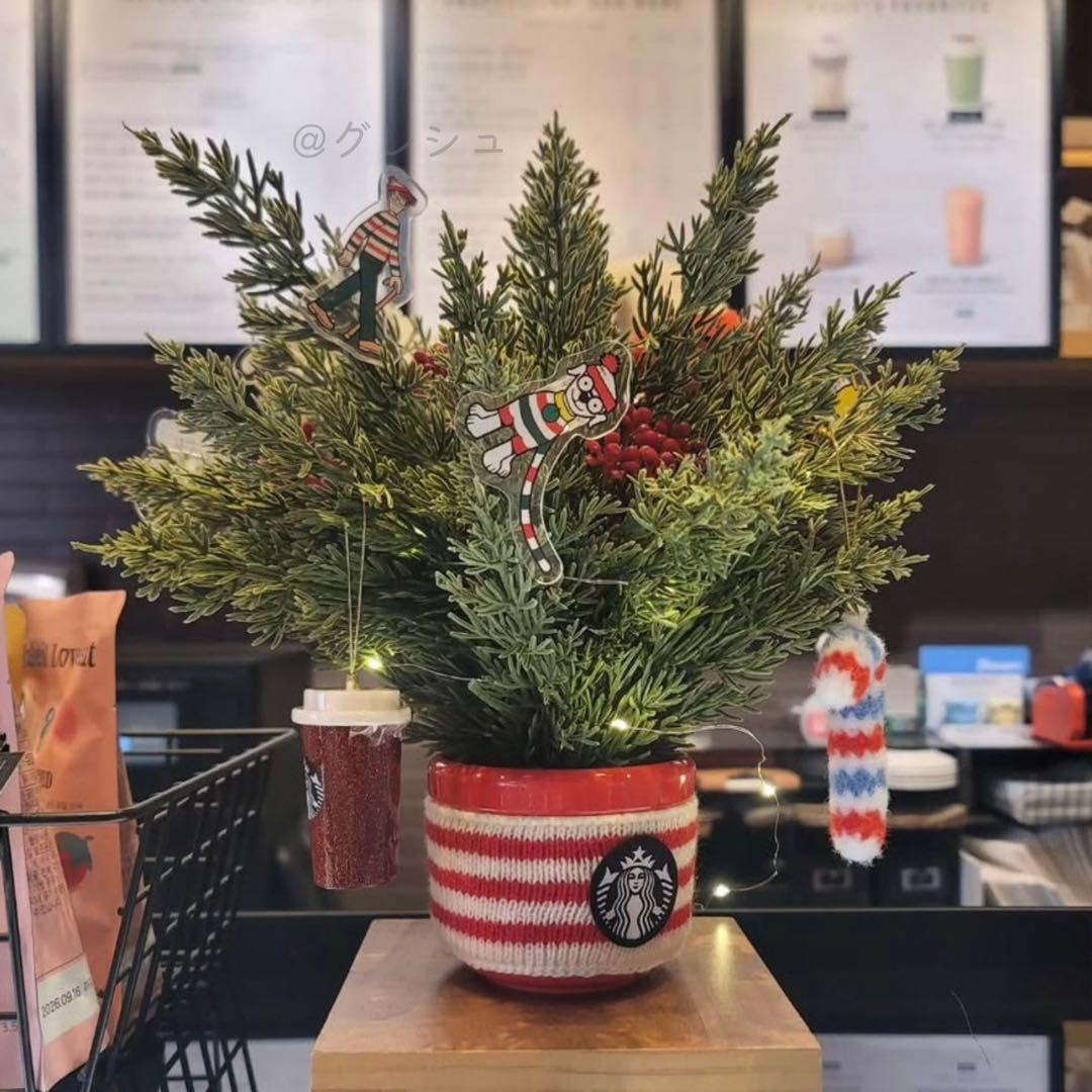 【韓国限定】スタバ ウォーリー クリスマスツリーフルセット ラスト1点